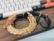 8絞7N冷凍金銀銅線 CM 0.78 4.4MM李茲線 Litz type 6 cable 澳洲 Aurealis