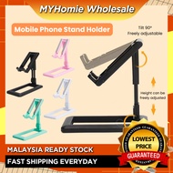 Desktop mobile phone holder Foldable lifting portable lazy mobile phone holder Telescopic Mobile Phone Stand