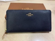 Coach 長銀包 navy