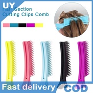 Hair Grip Clamps Salon Hair Section Cutting Clips Comb Barber Dyeing Perm Hair Pins Home DIY Barrett