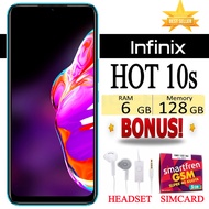 INFINIX HOT 10S RAM 6/128 GB FULLSET Bergaransi - PROMO
