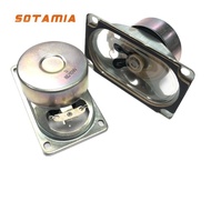 SOTAMIA 5090 Transparent Waterproof Speaker 4 Ohm 10W 8 Ohm 10W LCD TV Speaker DIY Advertising Compu