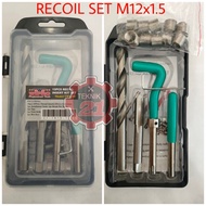 RECOIL SET M12x1.5 HELICOIL SET M12x1.5 WIPRO