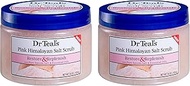 Dr Teal's Epsom Salt Body Scrub 2-pack, Pink Himalayan