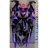 🔥READY STOCK🔥 DINAMIK NEW COVER SET HAYABUSA MODENAS STICKER STAMPED WITH 2K CLEAR