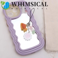 WHIMSICAL Fish Cake Keychain, Pink Squid Roll Japanese Food Taiyaki Pendant, Phone Lanyard Bag Keyri