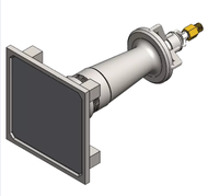 หัวเตาเมทัลไฟเบอร์ เบิร์นเนอร์แก๊สอุตสาหกรรม สำหรับเตาอบอุตสาหกรรม  l  Metal Fiber Burner MFB150 DVM