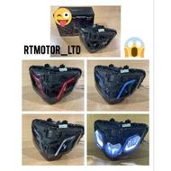 YAMAHA Y15ZR V2 LC135 V8 HEAD LAMP LED ZPAT HEADLIGHTS LAMPU DEPAN LED LC-V8 Y15 V2