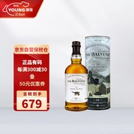 百富（The Balvenie）故事系列 泥煤周 14年 苏格兰斯佩塞 单一麦芽 威士忌 洋酒 700ml