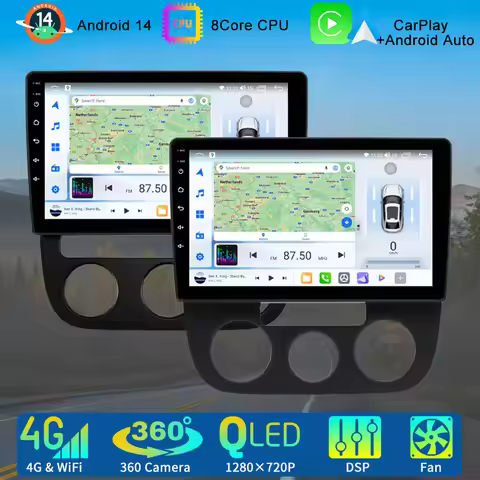 10" Android14 Car Stereo Wireless CarPlay For VW Golf Mk5/Jetta/Rabbit GLI (A5 Platform) 1K 2003-201