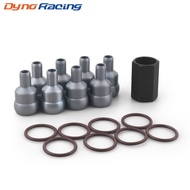 8pcs 6.0L High Pressure Oil Rail Ball Tube Repair Kit Tool O-Rings for 2003-2010 Powerstroke Turbo D