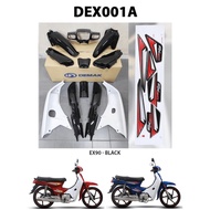 Body Cover Set DEMAK EX90 Classic Motor Red Blue Black EX 90 Original Demak Accessories