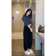 A21 Bộ Áo Có Mũ Quần Baggy