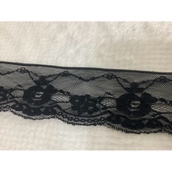 Cheap Zone~AG103) Black 4.8cm Lace 999cm Reward Price (Length * 900cm) DIY