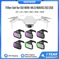 NEEWER Lens Filter Set ฟิลเตอร์เลนส์กล้อง เข้ากันได้กับ DJI Mini 4K/2/Mavic/SE/2 SE