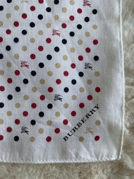 經典 Burberry 手帕 復古手帕 口袋巾 絲巾