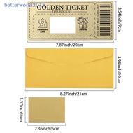 [modamaven] Scratch-off Card Raffle Gift Scratch Off Ticket Golden Ticket Surprise Concert Ticket Pa