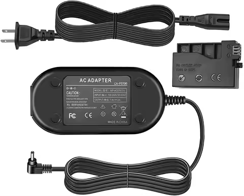 ACK-E5 ACK E5 AC Adapter LP-E5 Dummy Battery DR-E5 DR E5 DC Coupler for Canon Rebel XSi XS EOS 450D 