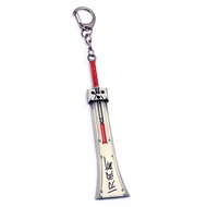 FF7 Cloud Strife Breaker Sword Keychain Buster Swords Zinc Alloy Keyring Cosplay