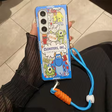 Mike Sulley Back Cover For Samsung Galaxy Z Fold 3 4 5 6 7 Fold5 Fold6 Fold4 Fold3 Fold7 Shockproof 