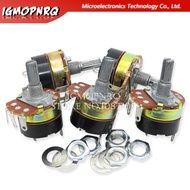 5PCS WH138 adjustable resistance speed regulator with switch potentiometer WH138-1 B5K B10K B20K B50