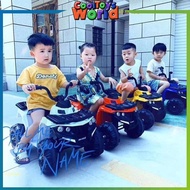 Kids Ride on Electric Children ATV Beach Motorbike 4 Wheels Kids Scooter Bike
