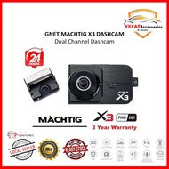 MACHTIG X3 GNet 1080P 24 hours 2CH Car Dashcam Front Rear DVR Car Recorder FHD HD Made In Korea