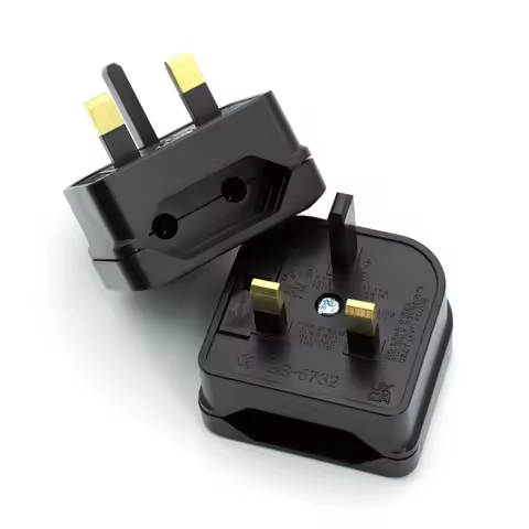 Euro EU To UK Plug Adapter With 3A/5A/13A Fuse UK British Electrical Travel Adapter Converter Socket
