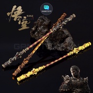 Genuine metal stick model in many sizes from 22 cm to 35 cm - Black Myth Wukong theme