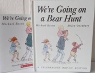 【吉兒圖書】《We're Going on a Bear Hunt》一起捉熊去吧！絕版立體書！喚起童年的回憶