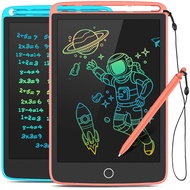 2 Pack LCD Writing Tablet with Fridge Magnets, Writing Board Doodle Board for Kids Drawing/Travel/Ki
