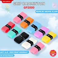 BADMINTON RACKET GRIP BADMINTON RUBBER GRIP GP-2000 ORIGINAL AROMA ANTI-SLIP