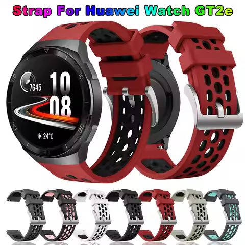 Original Silicone Watchband For Huawei watch GT2e SmartWatch WristBand For Huawei watch GT2e Strap B