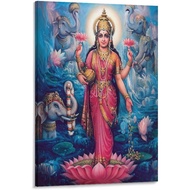 Goddess Lakshmi Poster1 Picture Print Canvas Poster Wall Paint Art Posters Decor Modern Home Artwork