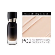 Carslan รองพื้น ปกปิดแบบธรรมชาติ ไร้รูขุมขน ติดทน24ชั่วโมง ด้วยเต็มเอสเซ้นส์ ให้ความชุ่มชื้น 30g