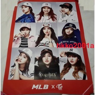 TWICE Official Big Poster MLB K-pop Tzuyu Sana Momo