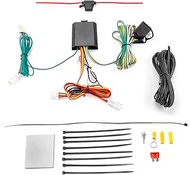 Wsays Vehicle-Side 4-Pin Trailer Wiring Harness Compatible with Infiniti G25 G35 G37 Q60 Fit Nissan