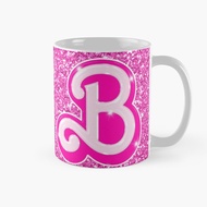 Barbie Logo Letter Ceramic Mug