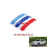 For Bmw X5 E70 F15 X1 E84 F48 X3 F25 X4 F26 X6 E71 F16 Motorsport Power M Performance Front Grille Trim Strips Cover