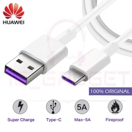 5A Huawei Fast Charging Type C USB-C Sync Charger Cable 1M