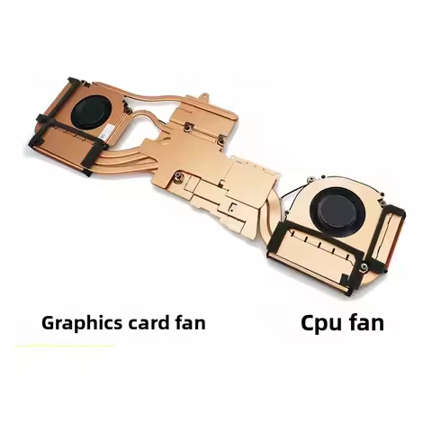 Brand New Original Cooling Fan Module Copper Pipe for Thunderobot 911 Plus NC