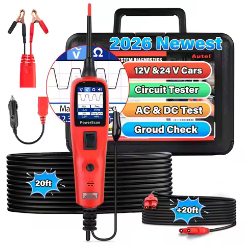 Autel PowerScan PS100 Auto Circuit Tester Diagnostic AVOmeter Testing Tool Automotive OBD2 Scanner