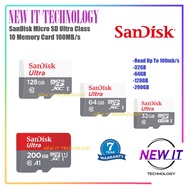 SanDisk Ultra Micro SD Up To 150MB/S U1 A1 UHS-I Class10 Memory Card Phone Tablet Dashcam (16GB,32GB