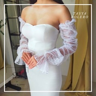Tasya sleeves bolero sabrina loose sleeves wedding dress decoration dress by CIEL BRIDE