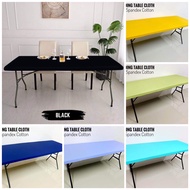 Folding Table Cloth 4ft &amp; 6ft. Lifetime Table Cloth Spandex Table Cloth