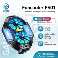 Oaktree Funcooler FS01 Fan Cooler HP Cooling Fan Built-in Battery HM,