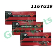 GATES Timing Belt Kit Set for Mitsubishi Pajero IO 1.8 (116YU29)