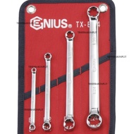 Star Ring Wrench Set 4pcs Genius E6 - E24 / 4 Piece E-Star Ring Wrench Set E6 x E8 E10 x E12 E14 x E