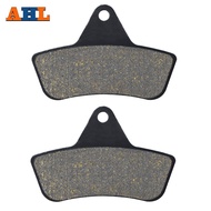 AHL Motorcycle Brake Pads For MASSEY FERGUSON ATV MF 250 MF300 MF400 MF500 MF 250 300 400 500 2WD 4W
