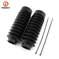Motorcycle Front Fork Shock Absorber Cover Protector Protective Sleeve Rubber for Honda CB400ss CB40